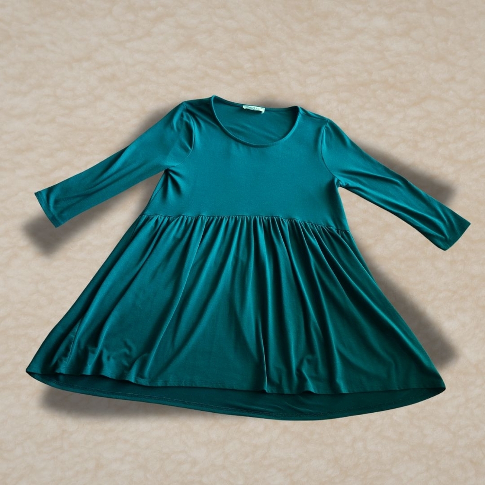 Zenana Outfitters Teal Dress